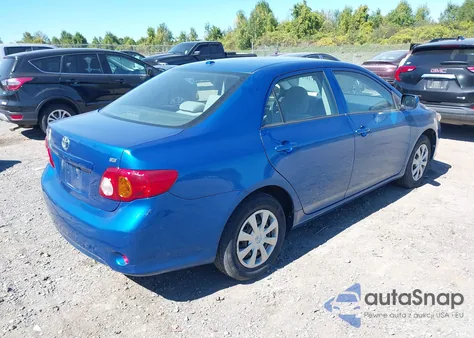 2009 Toyota Corolla Le из США, поврежденный, VIN JTDBL40E799041172
